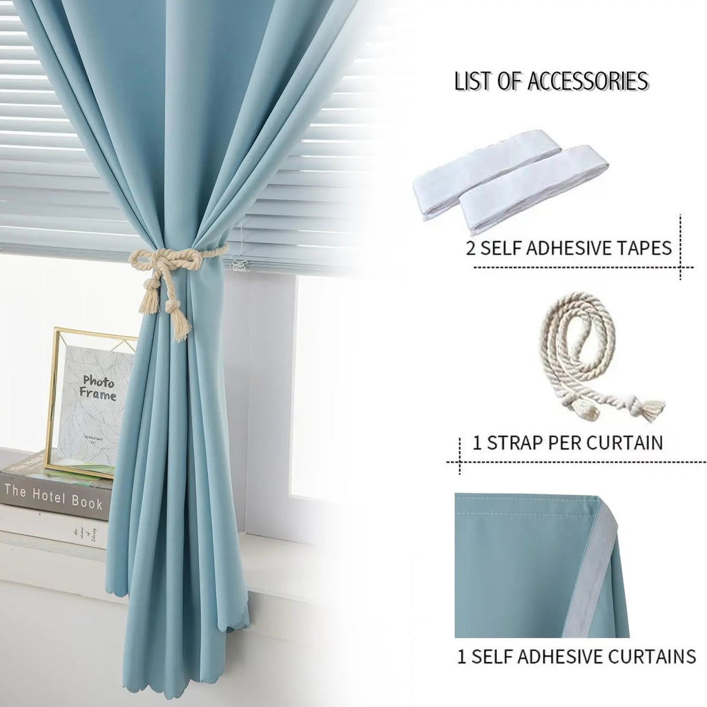 Slumblr® Blackout Velcro Sun Shield Curtain