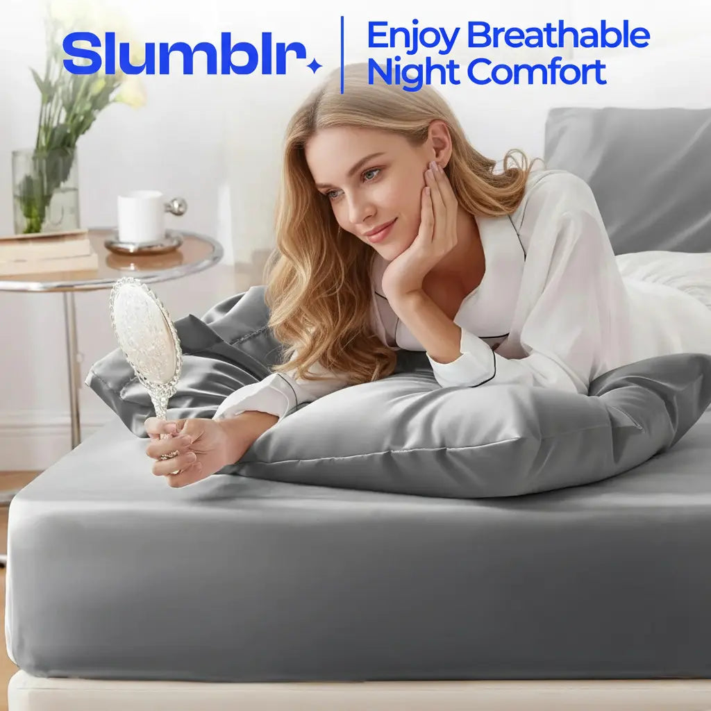 Slumblr® Bamboo Cooling Fitted Sheet Cover