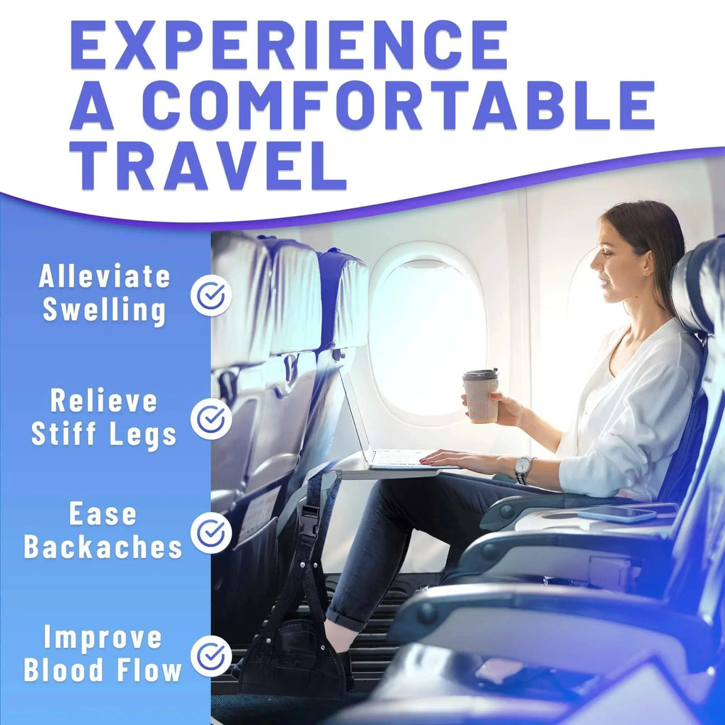 Slumblr® Airplane Foot Hammock Travel Comfort Accessory