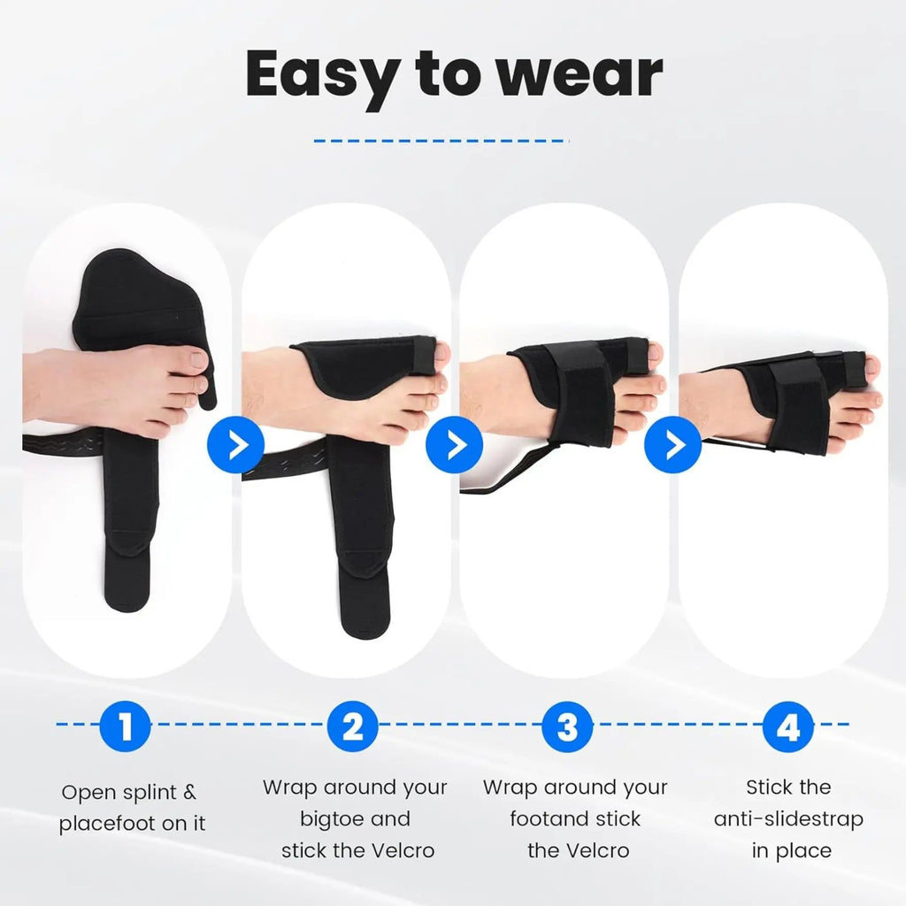 Slumblr® Bunion Corrector for Big Toe Straightener (2pcs)