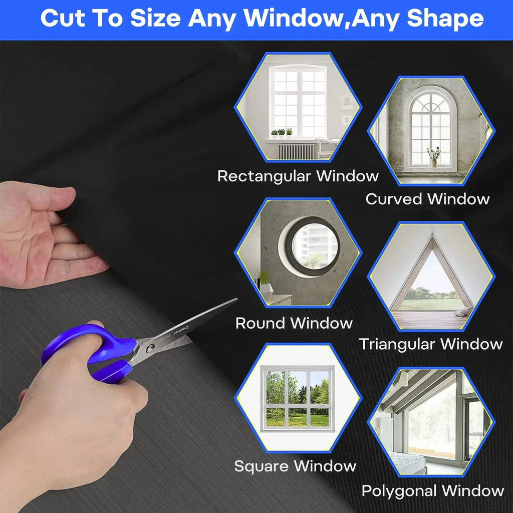 Slumblr® Magnetic Portable Blackout Window Shades
