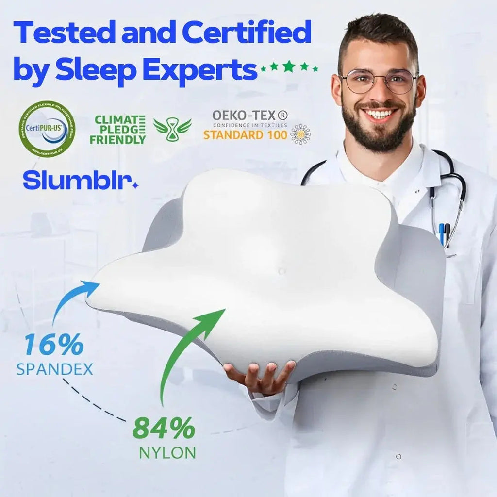 Slumblr® Contour Pillows 2.0: Elevated & Enhanced Thickness