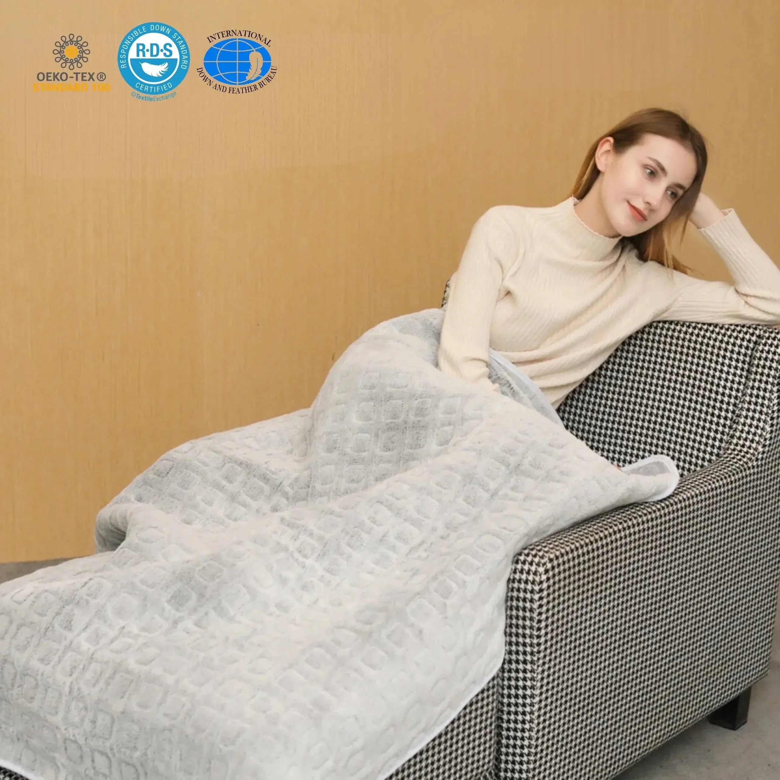 Slumblr® Weighted Heating Comfort Blanket