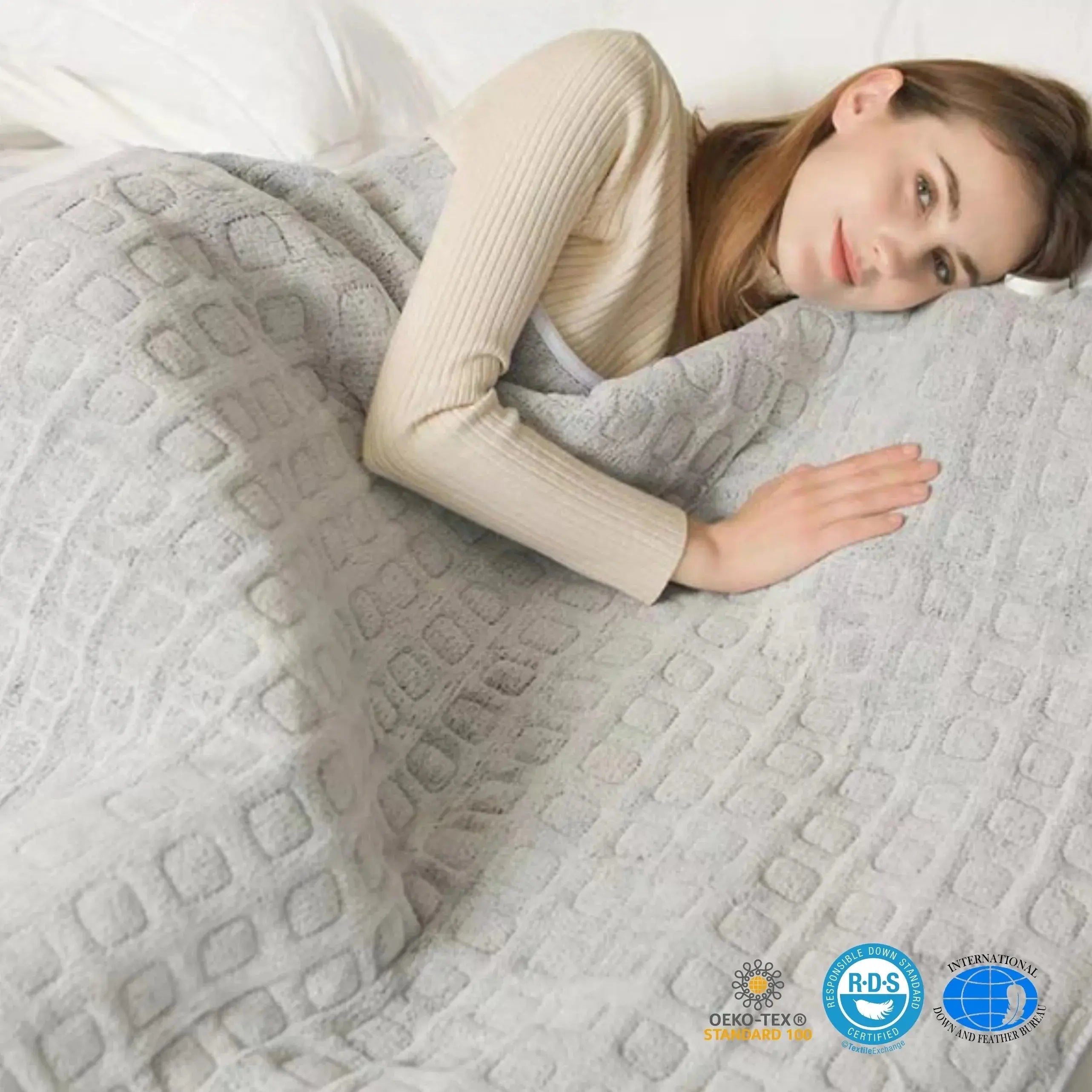 Slumblr® Weighted Heating Comfort Blanket