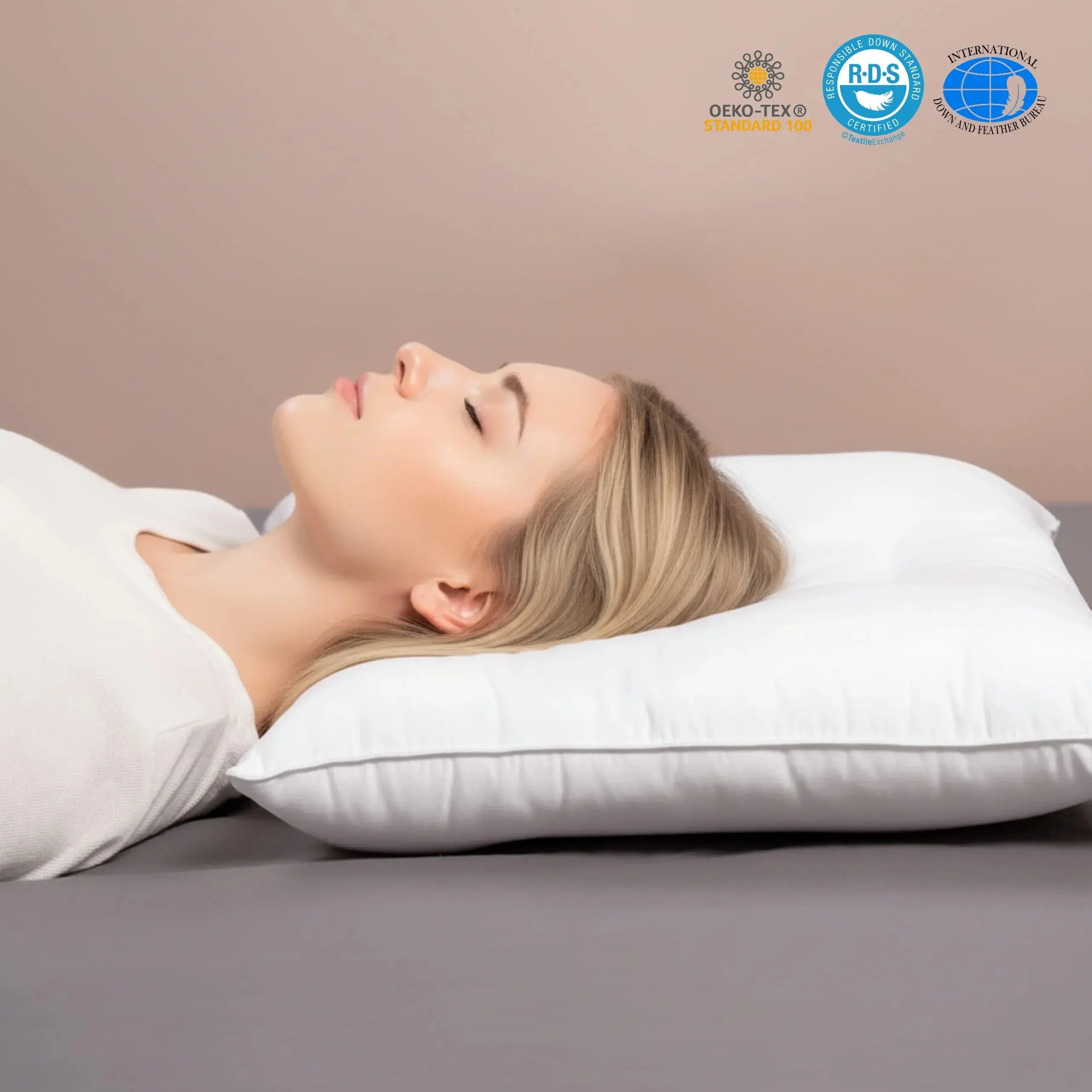 Slumblr® Pure Cotton Low Loft Pillow