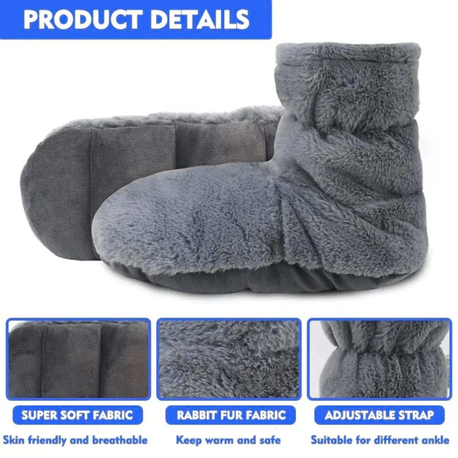 Slumblr® Feet Warmers Microwavable Heating