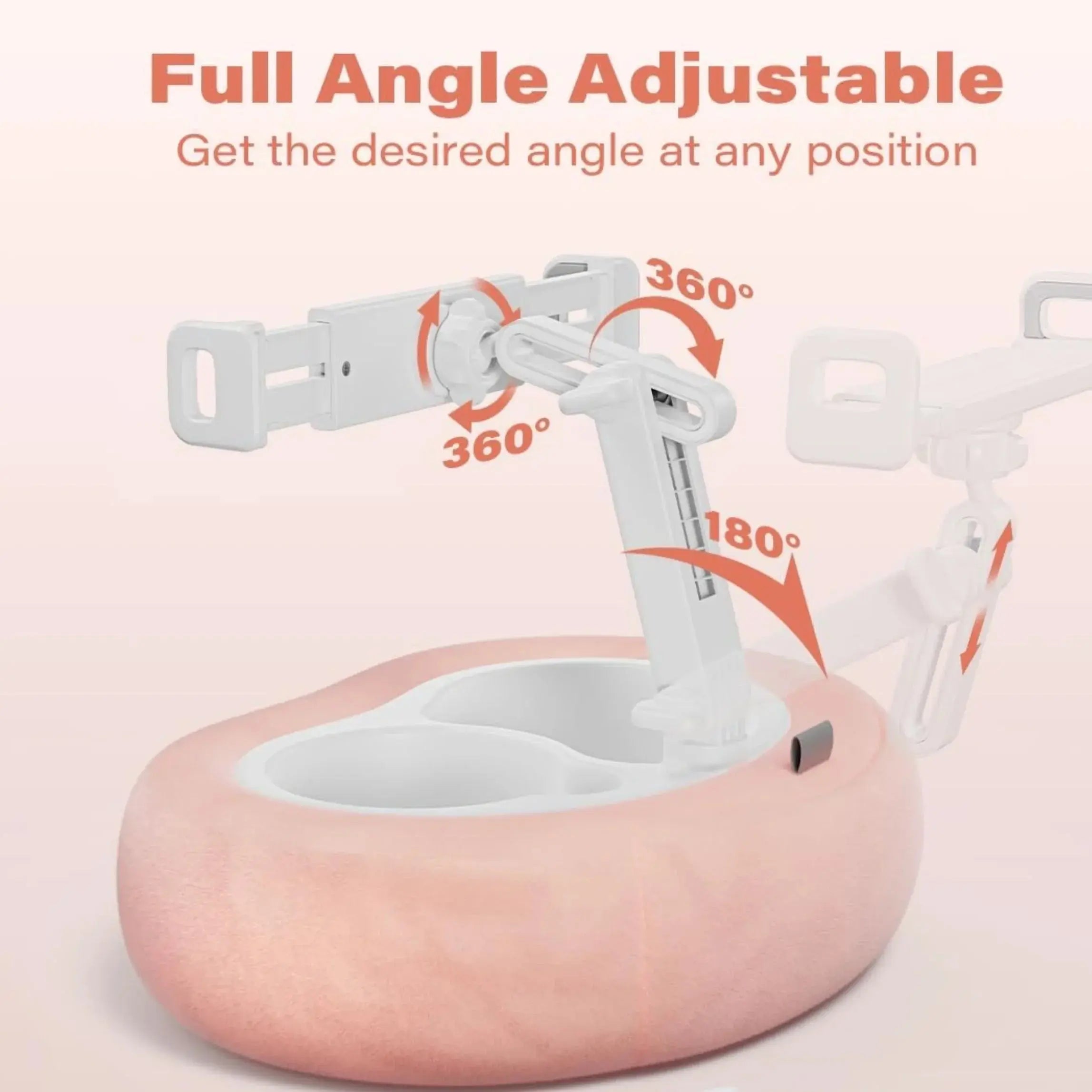 Slumblr® Adjustable Pillow Phone & Tablet Holder