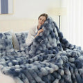 Slumblr® Cozy Faux Rabbit Fleece Throw Blanket
