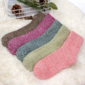 Slumblr® Wool Lined Winter Socks (5 Pairs)
