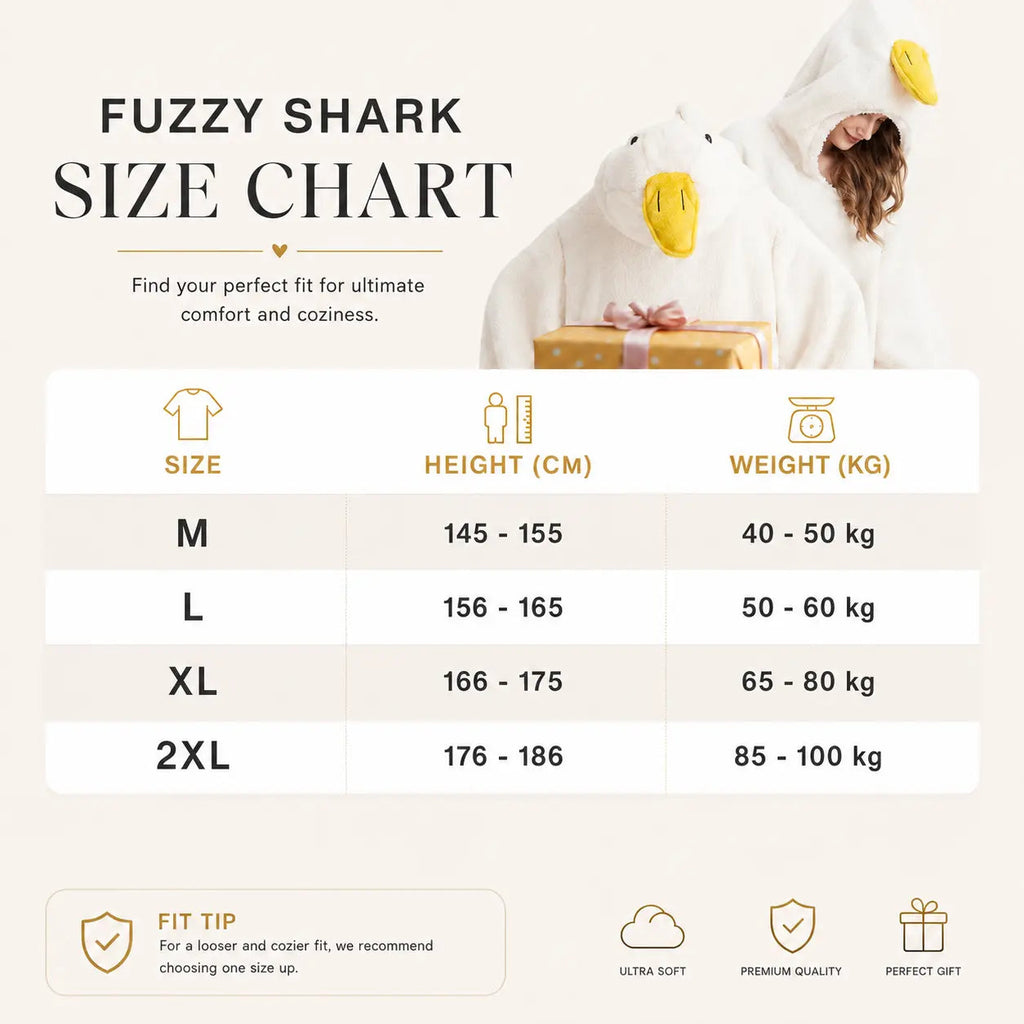 Slumblr® Goose Hooded Robe