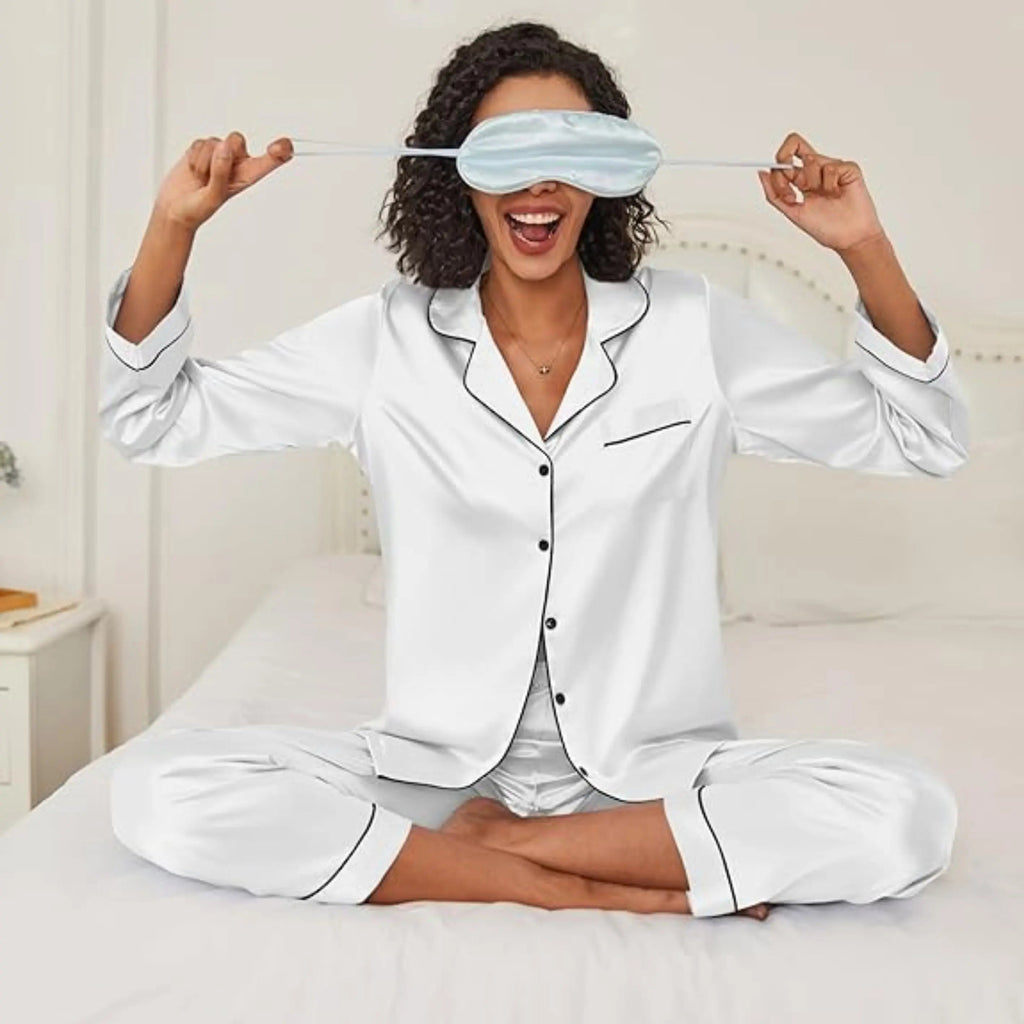 Slumblr® Silk Satin Pajama Set
