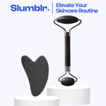 Slumblr® Gua Sha + Jade Roller Set