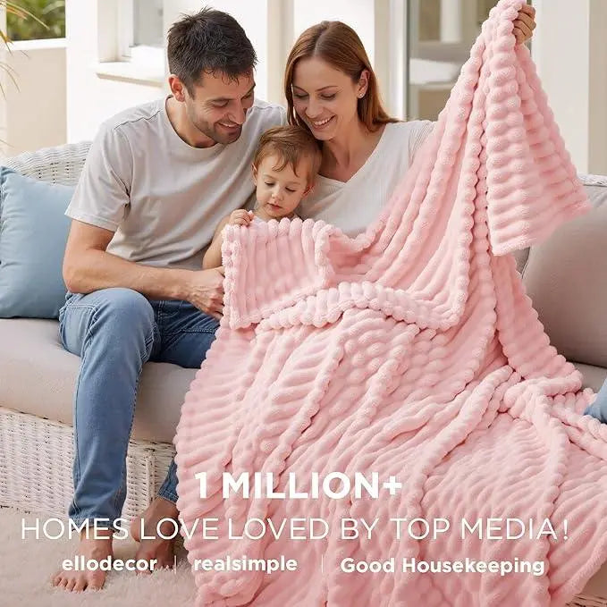 Slumblr® Faux Rabbit Fur Throw Blanket