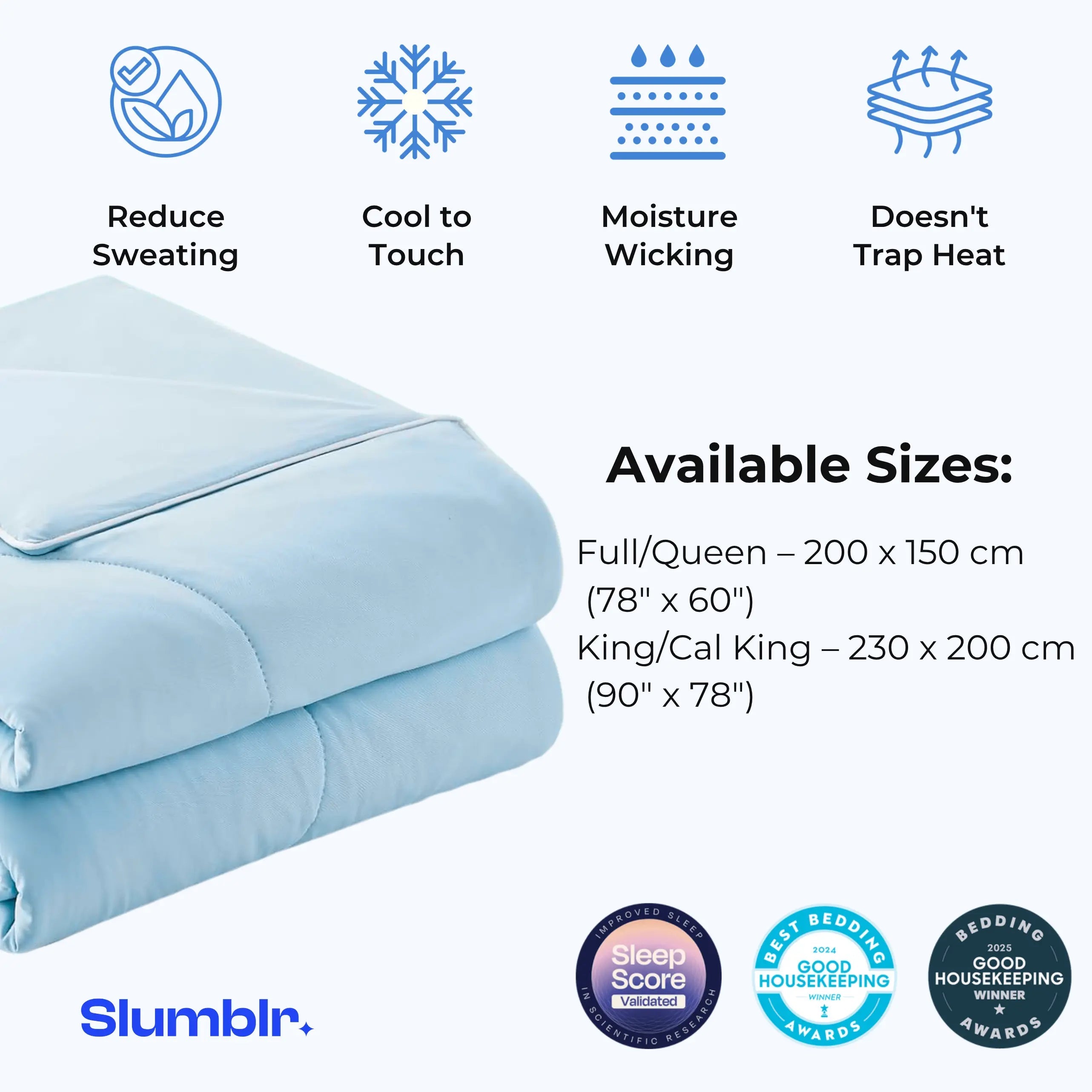 Slumblr® Ice Cooling Comforter