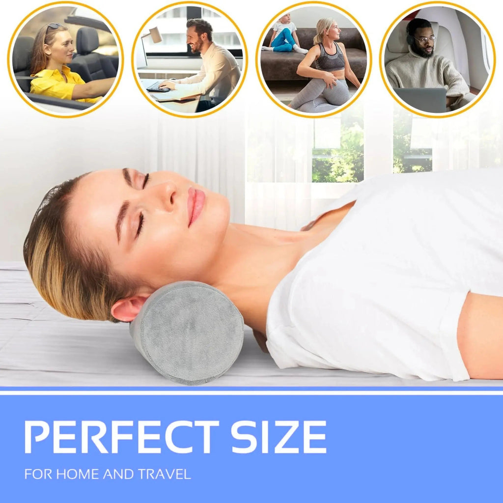 Slumblr® Neck Roll Bolster Pillow (2 Packs)
