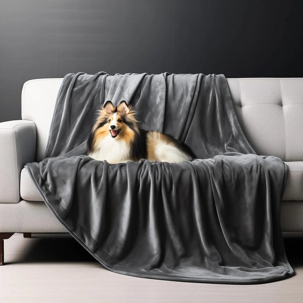 Slumblr® Waterproof Double-Sided Flannel Blanket