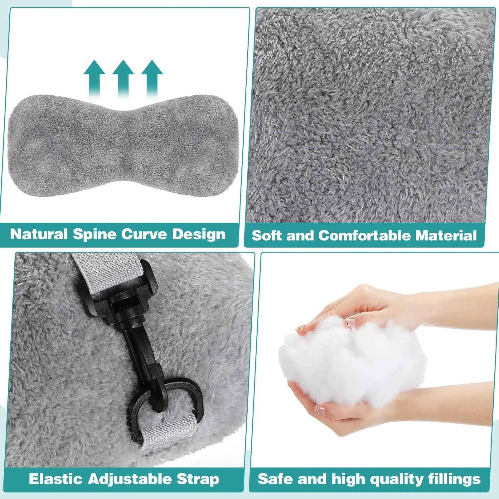 Slumblr® Plush Recliner Travel Cushion