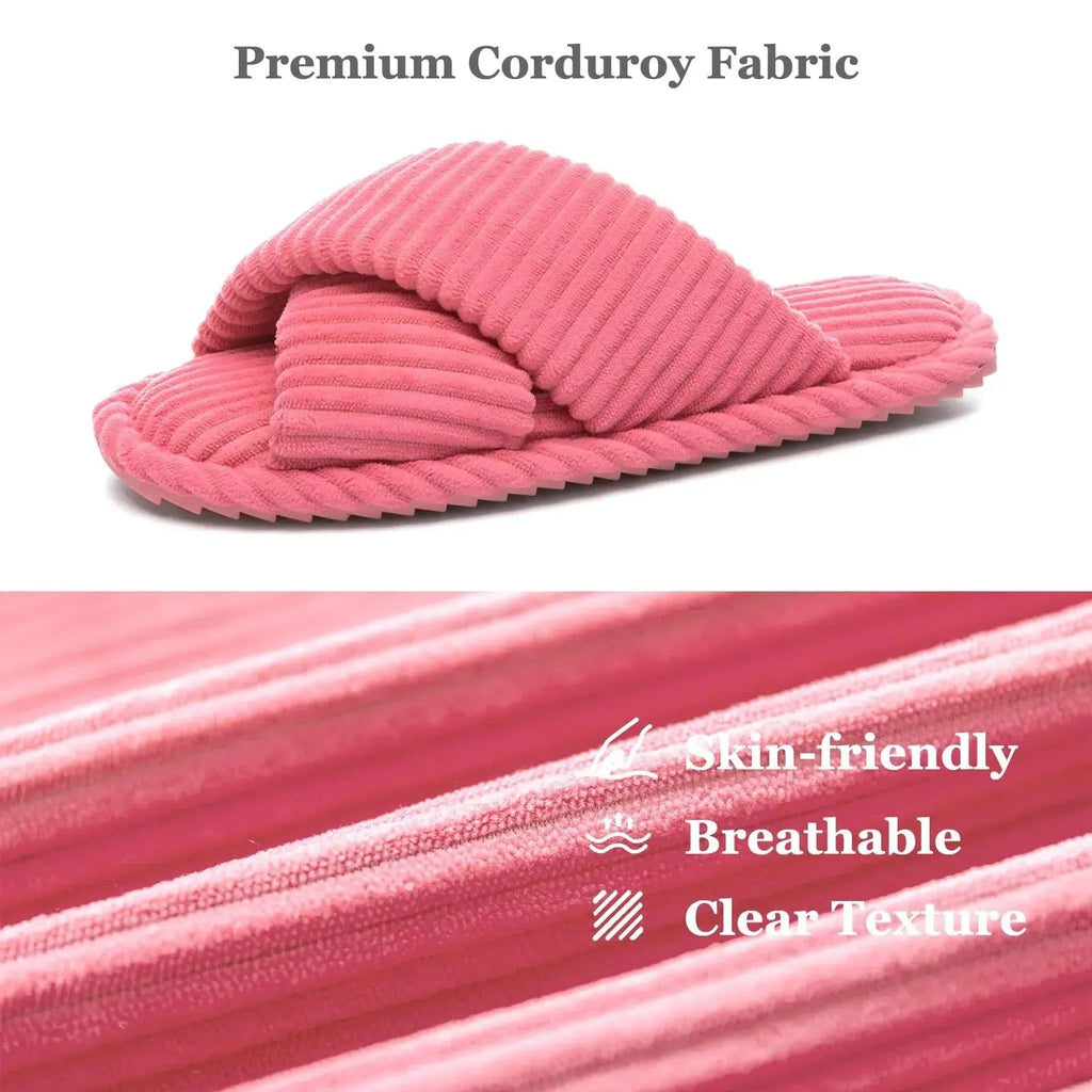 Slumblr® Plush Winter Moon Slippers