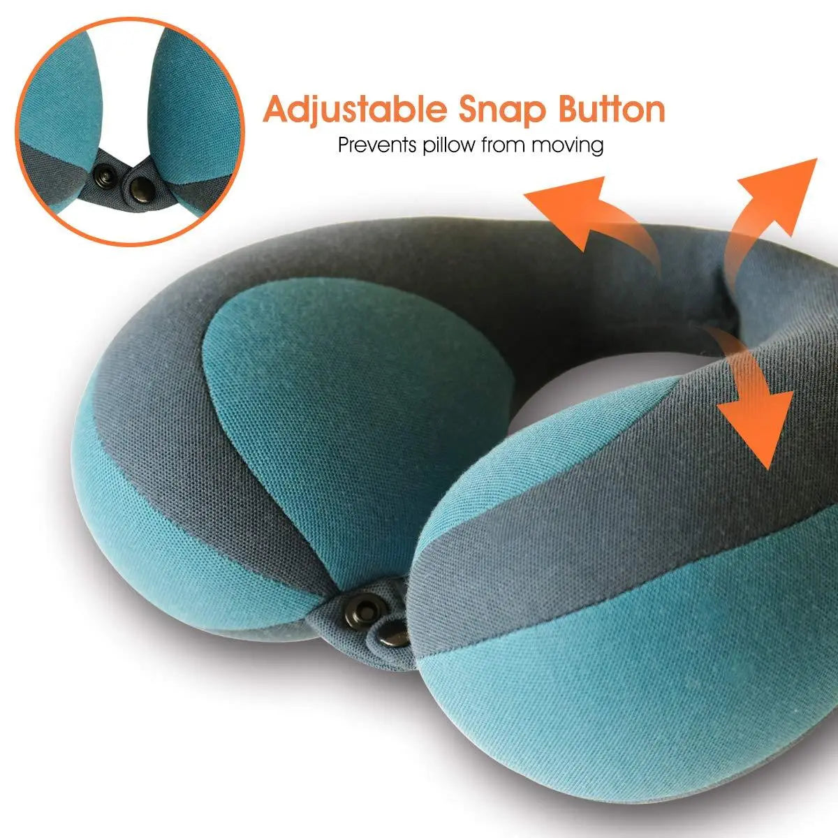 Slumblr® Plush U-Shaped Travel Comfort Pillow
