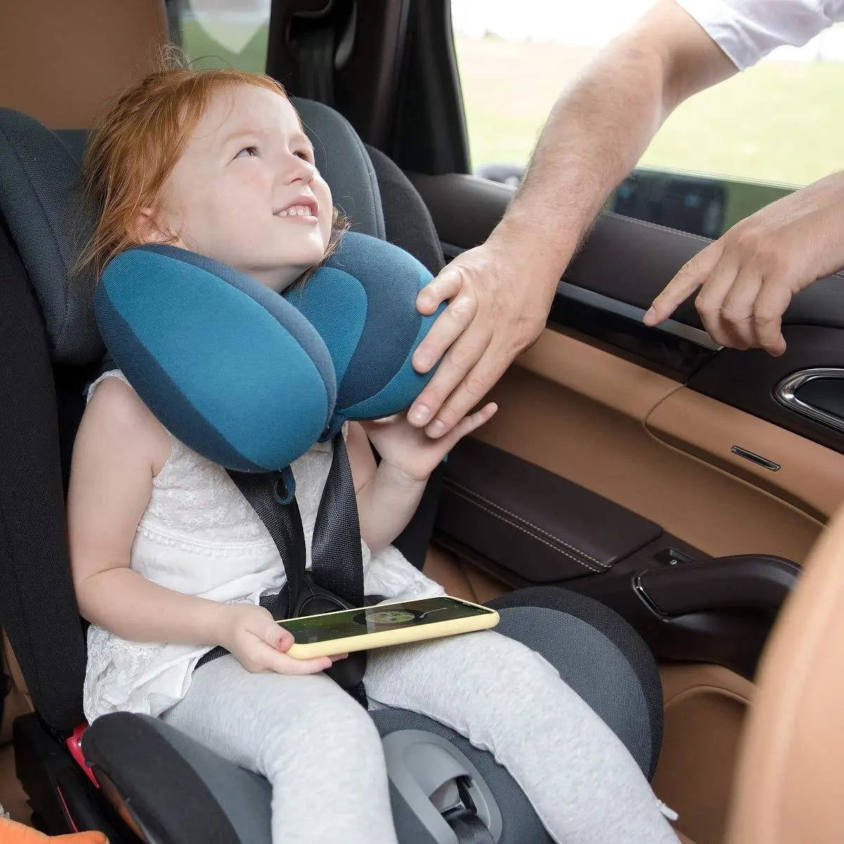 Slumblr® Plush U-Shaped Travel Comfort Pillow