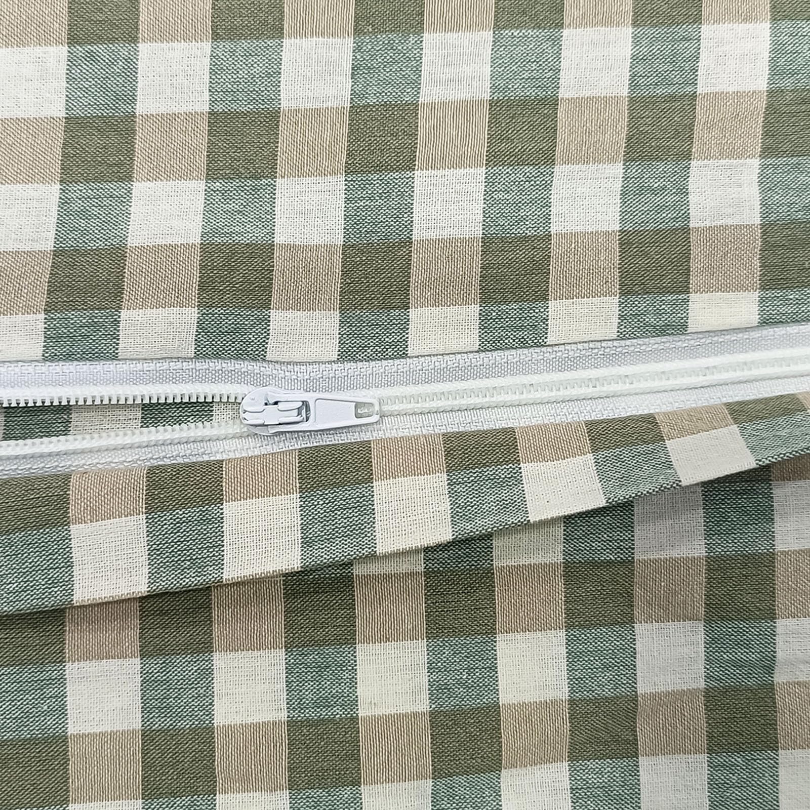 Slumblr® Washed Cotton Plaid Pillowcase (2pcs)