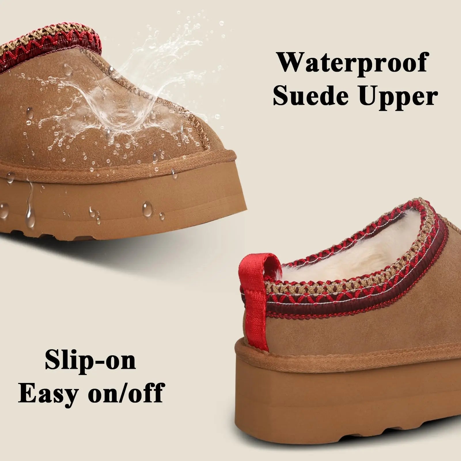 Slumblr® Anti-Slip Winter House Slippers