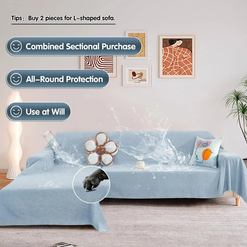 Slumblr® Waterproof Solid Color Sofa Cover