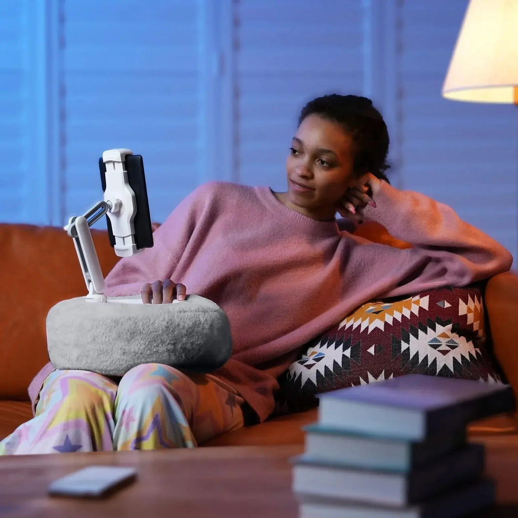 Slumblr® Plush Adjustable Device Pillow Stand