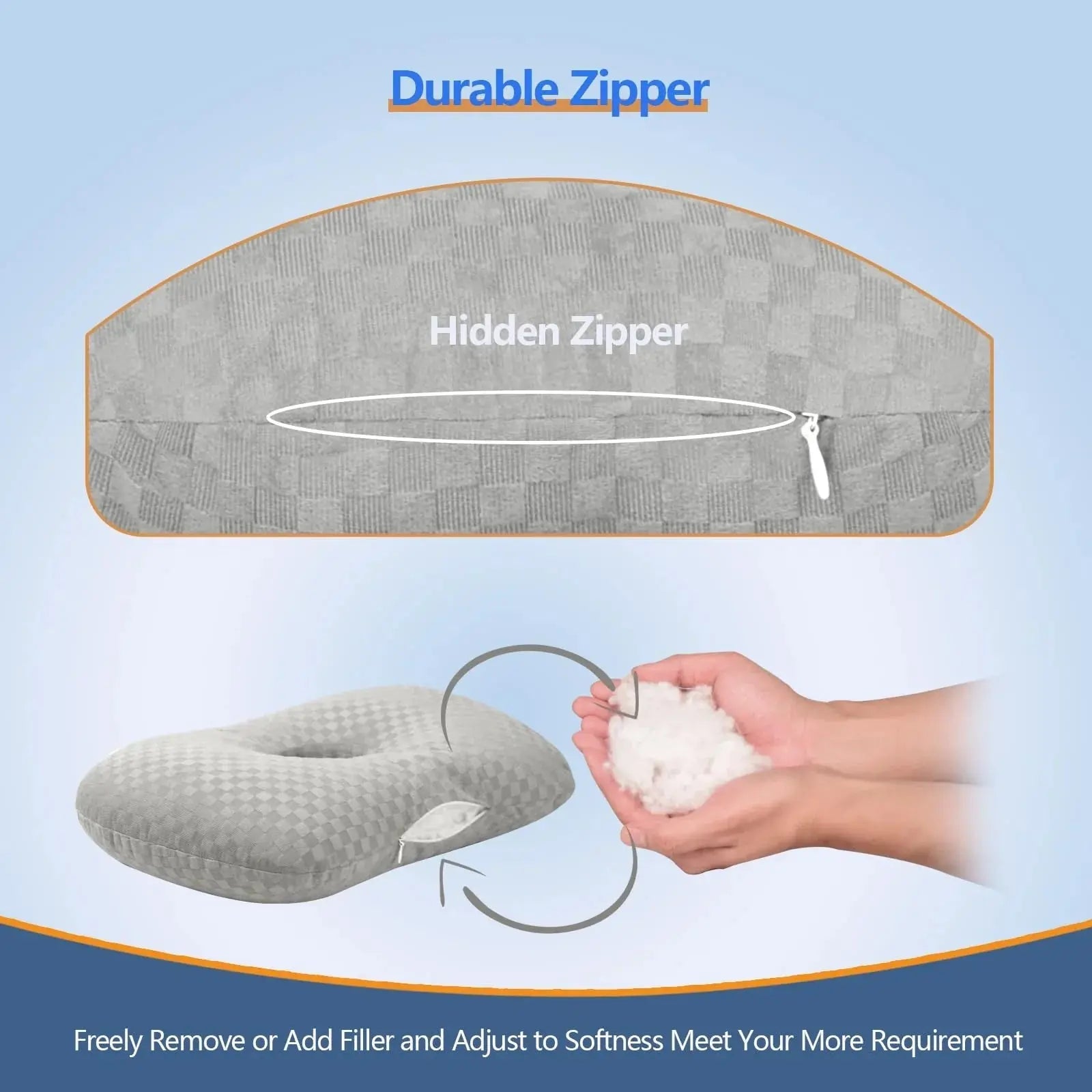 Slumblr® Adjustable Ear Support Pillow
