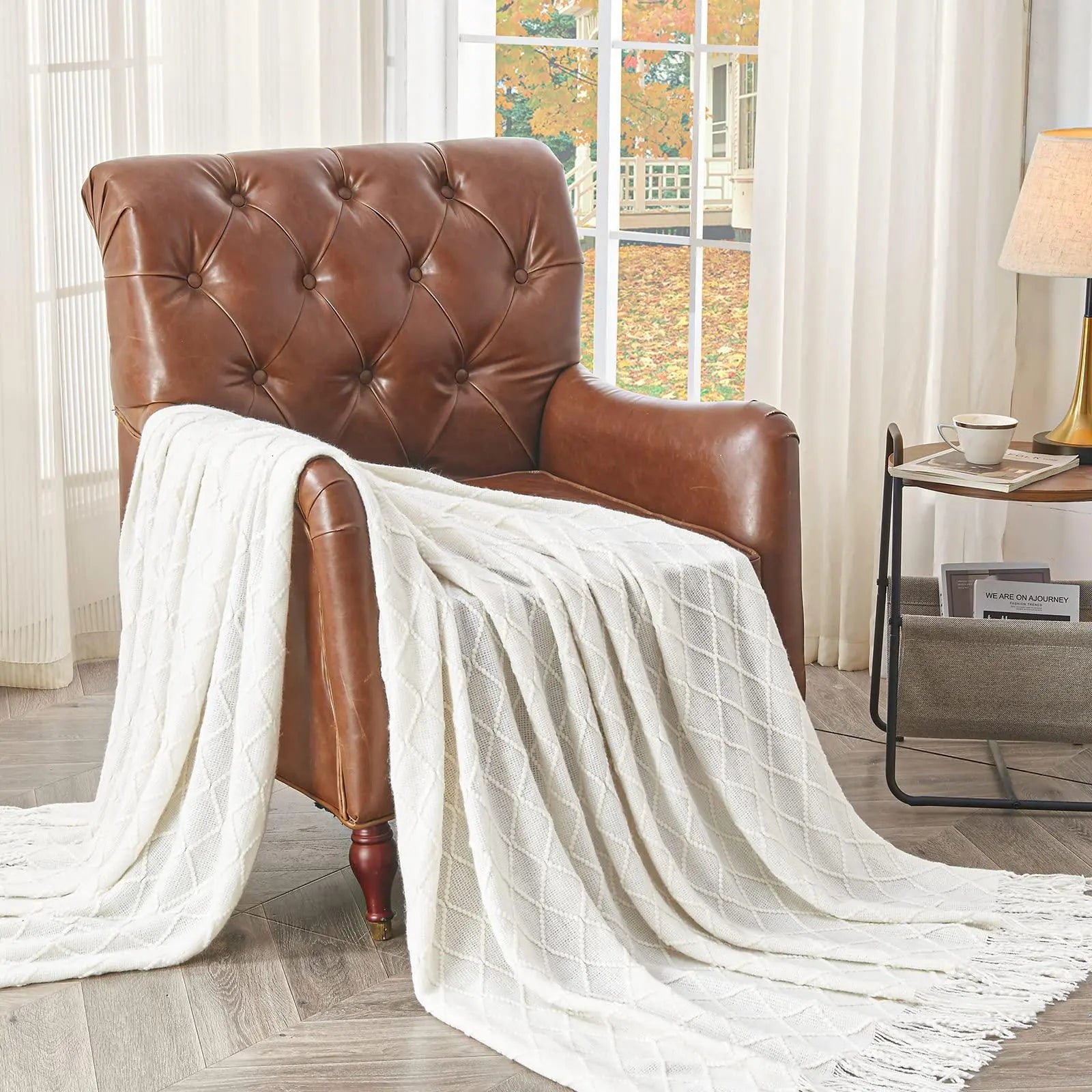 Slumblr® Nordic Knitted Throw Blanket