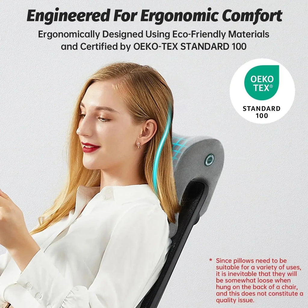 Slumblr® Ergonomic Memory Foam Headrest Pillow