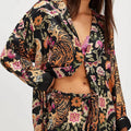 Slumblr® Satin Floral Pajamas Set