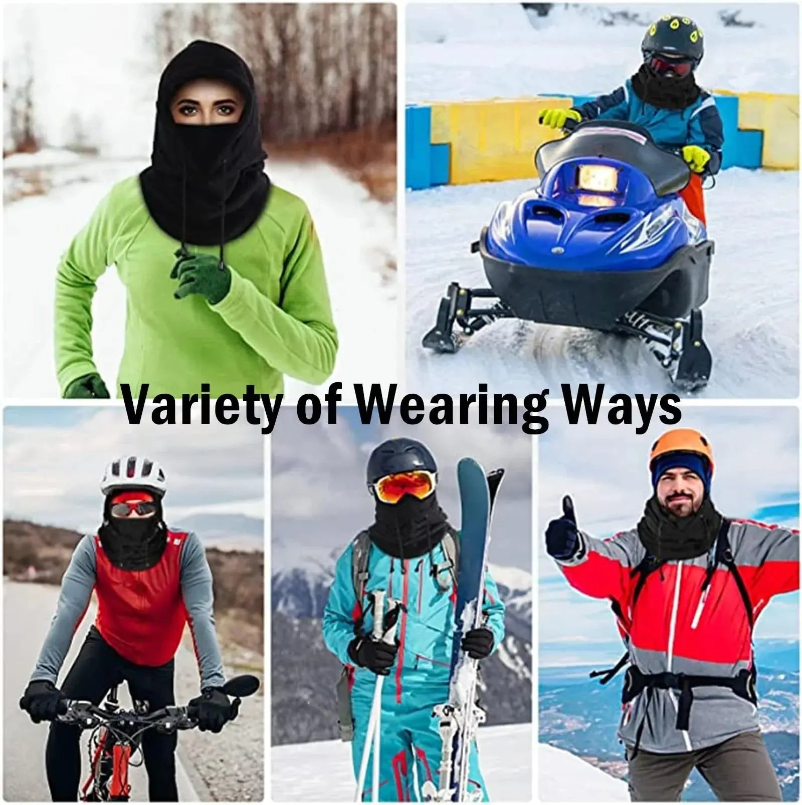 Slumblr® Thermal Fleece Balaclava Full Face Mask