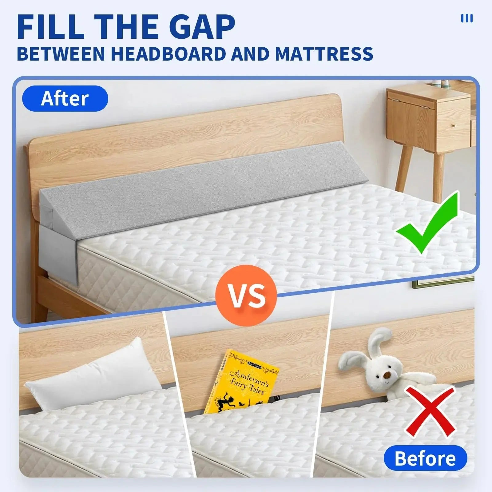 Slumblr® Bed Wedge Pillow