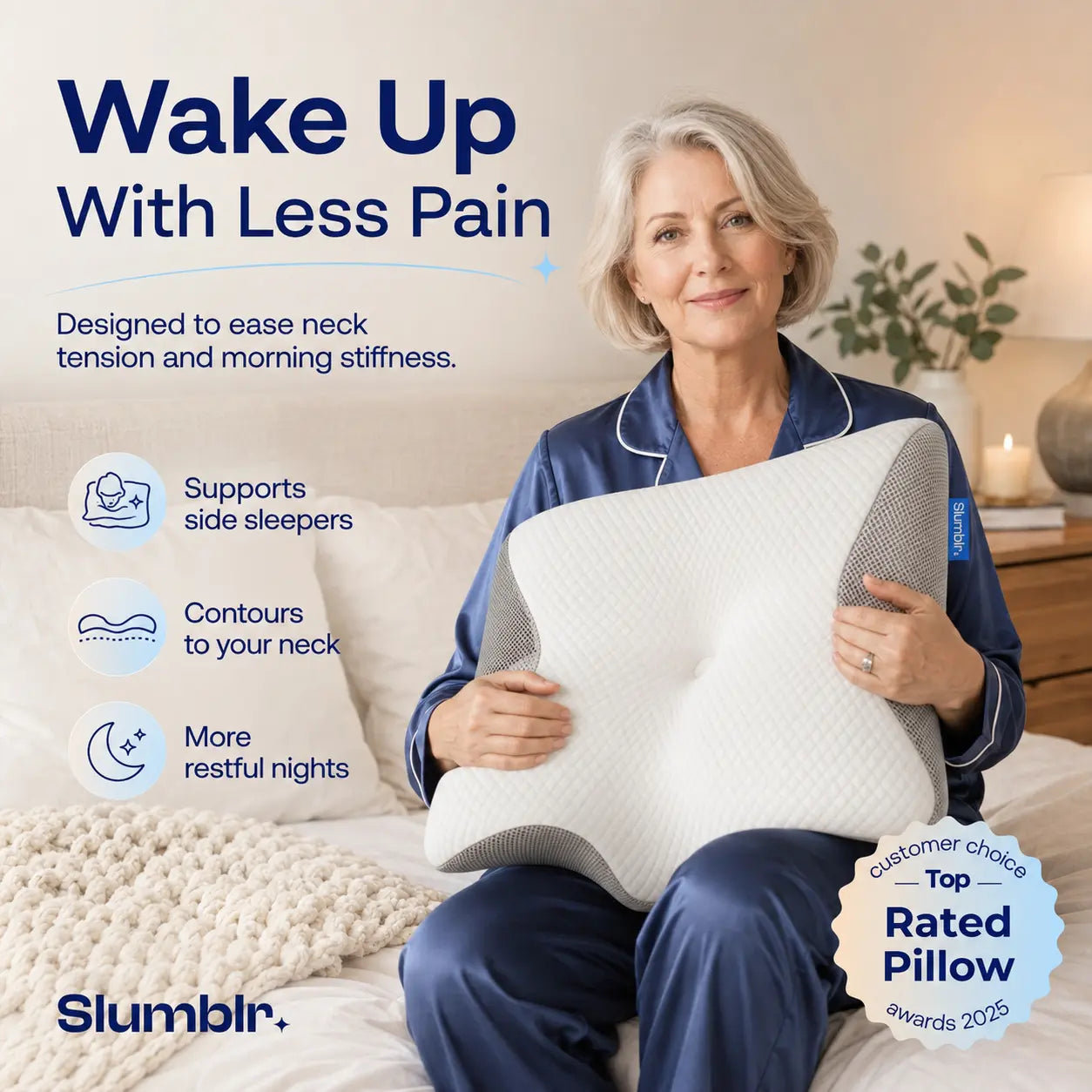 Slumblr® Contour Relief Pillow