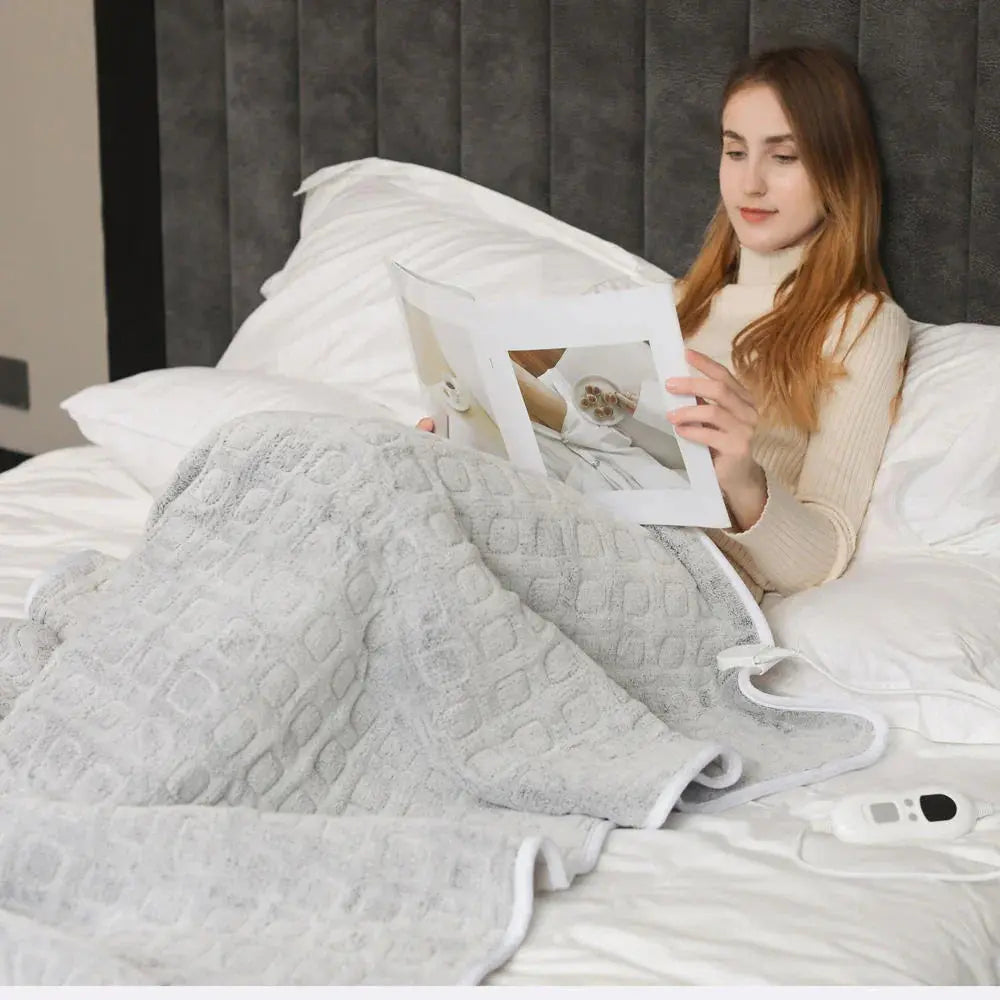 Slumblr® Weighted Heating Comfort Blanket