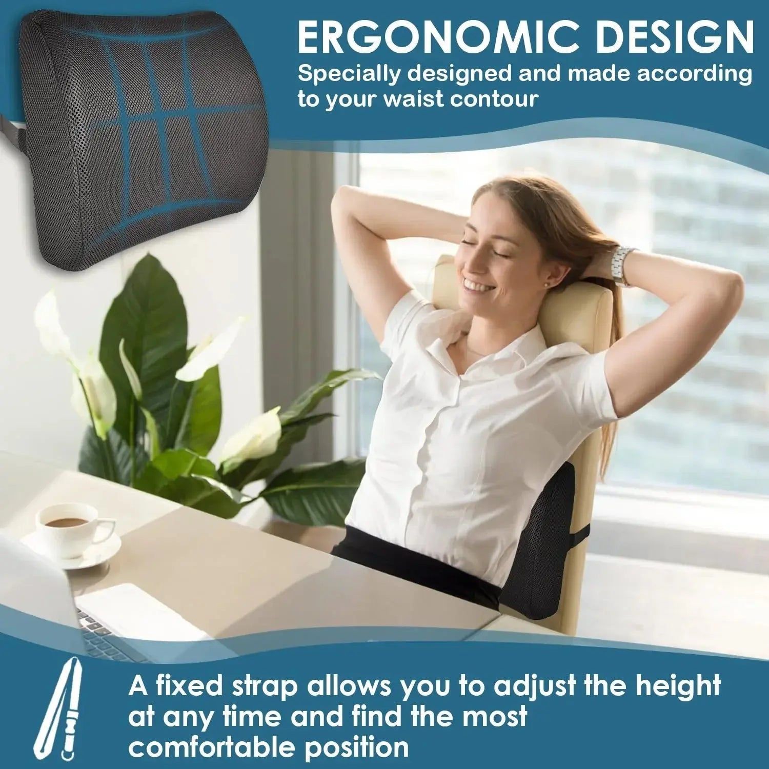 Slumblr® Superior Lumbar Support Cushion