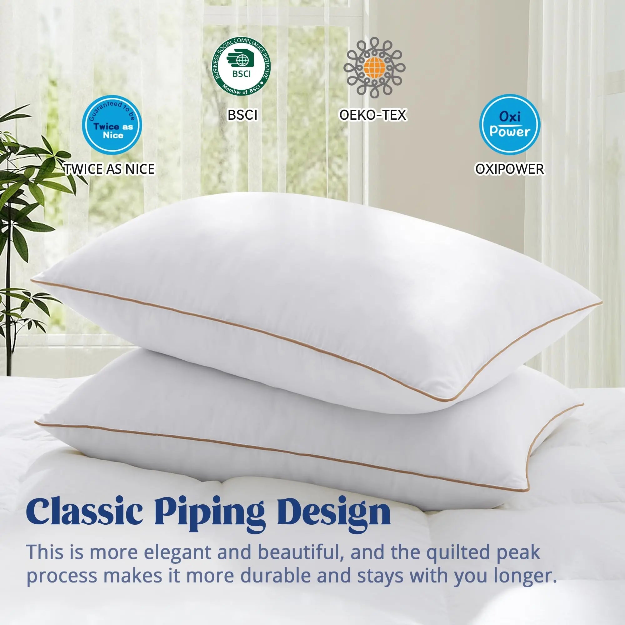 Slumblr® Luxury Hotel Goose Down Pillow