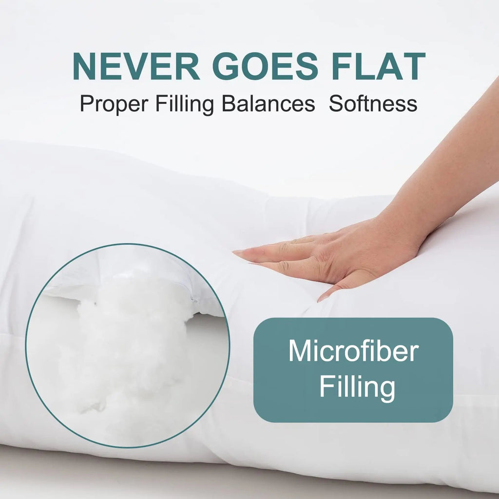 Slumblr® Breathable Large Body Pillow