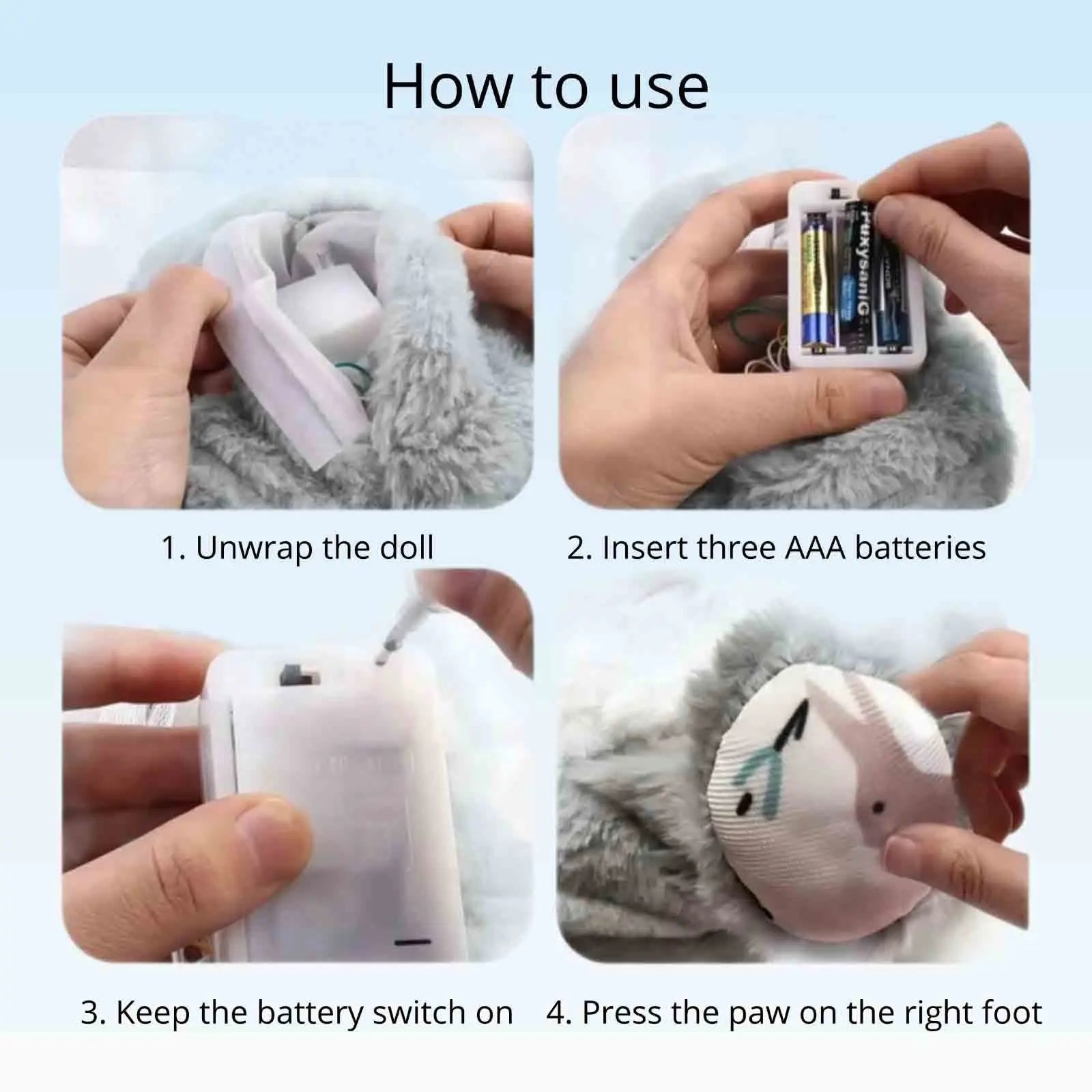 Slumblr® Breathing Otter Plush Musical Toy