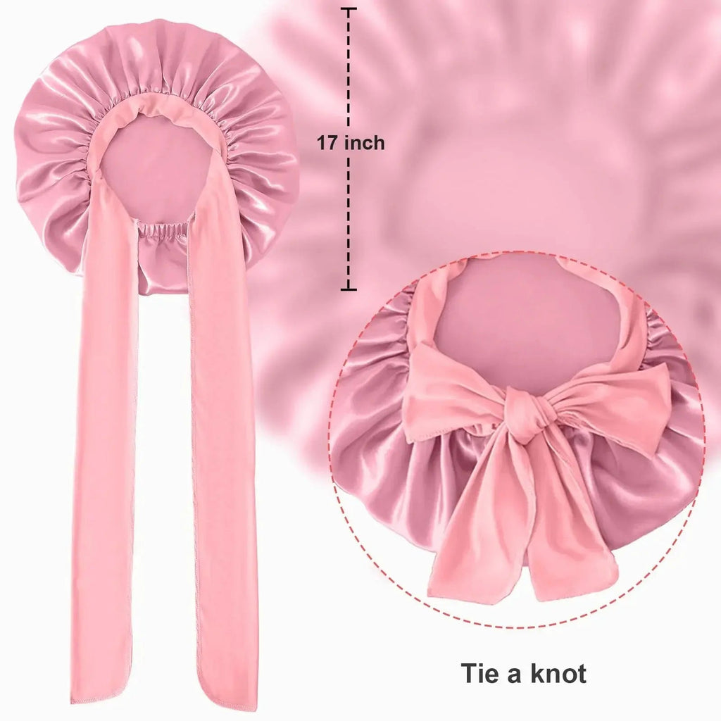 Slumblr® Satin Silk Sleep Bonnet