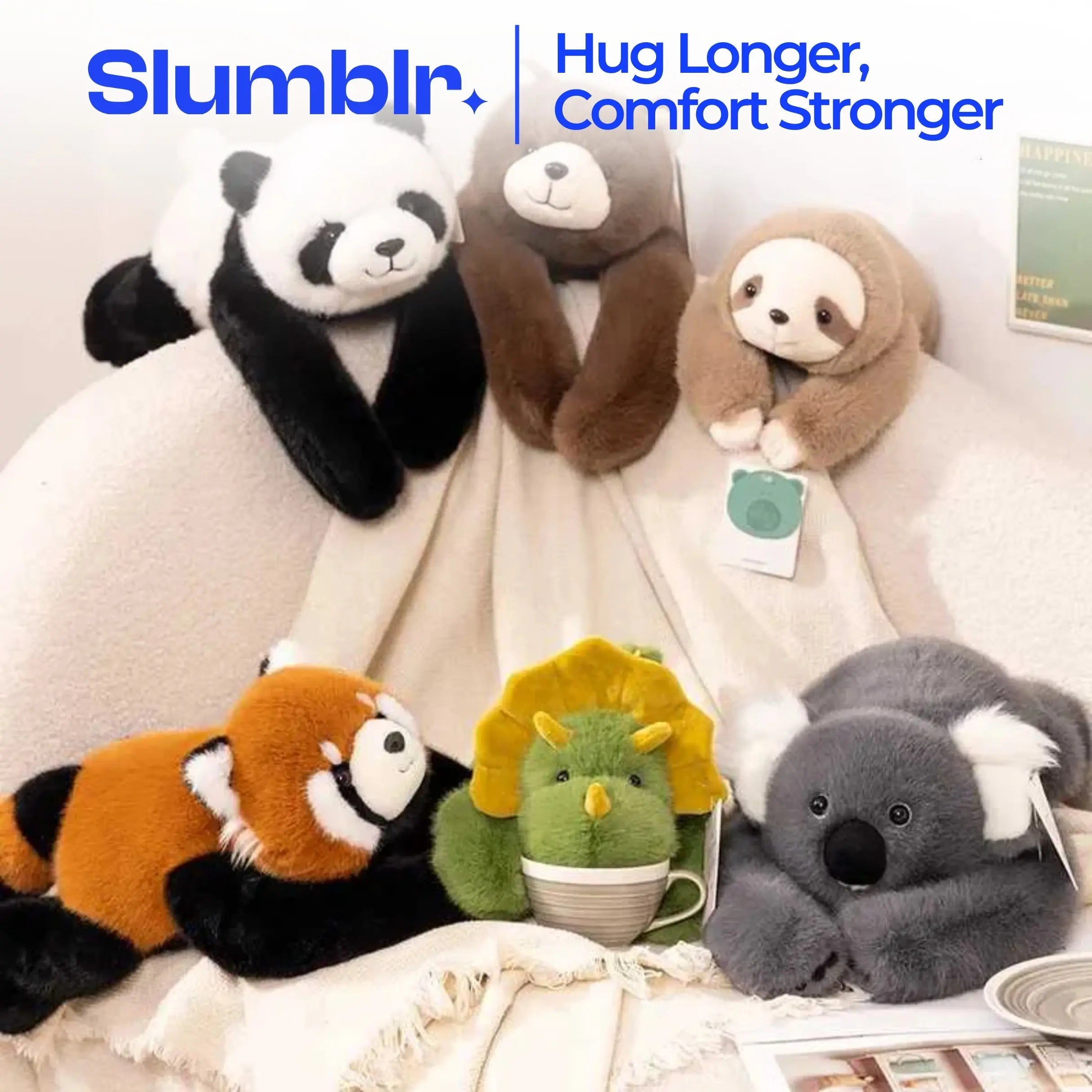 Slumblr® Weighted Stuffed Animals Plush Collection