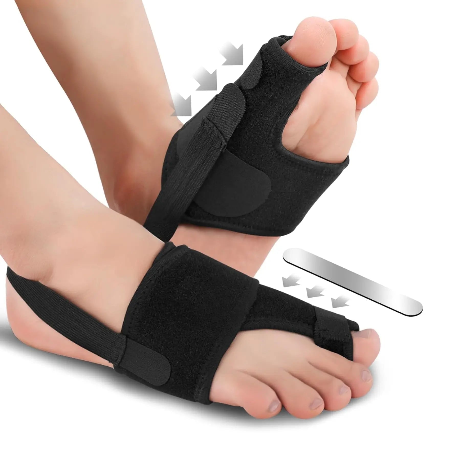 Slumblr® Bunion Corrector for Big Toe Straightener (2pcs)