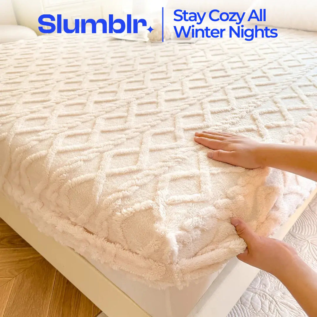 Slumblr® Ultra-Soft Textured Fitted Bed Sheet