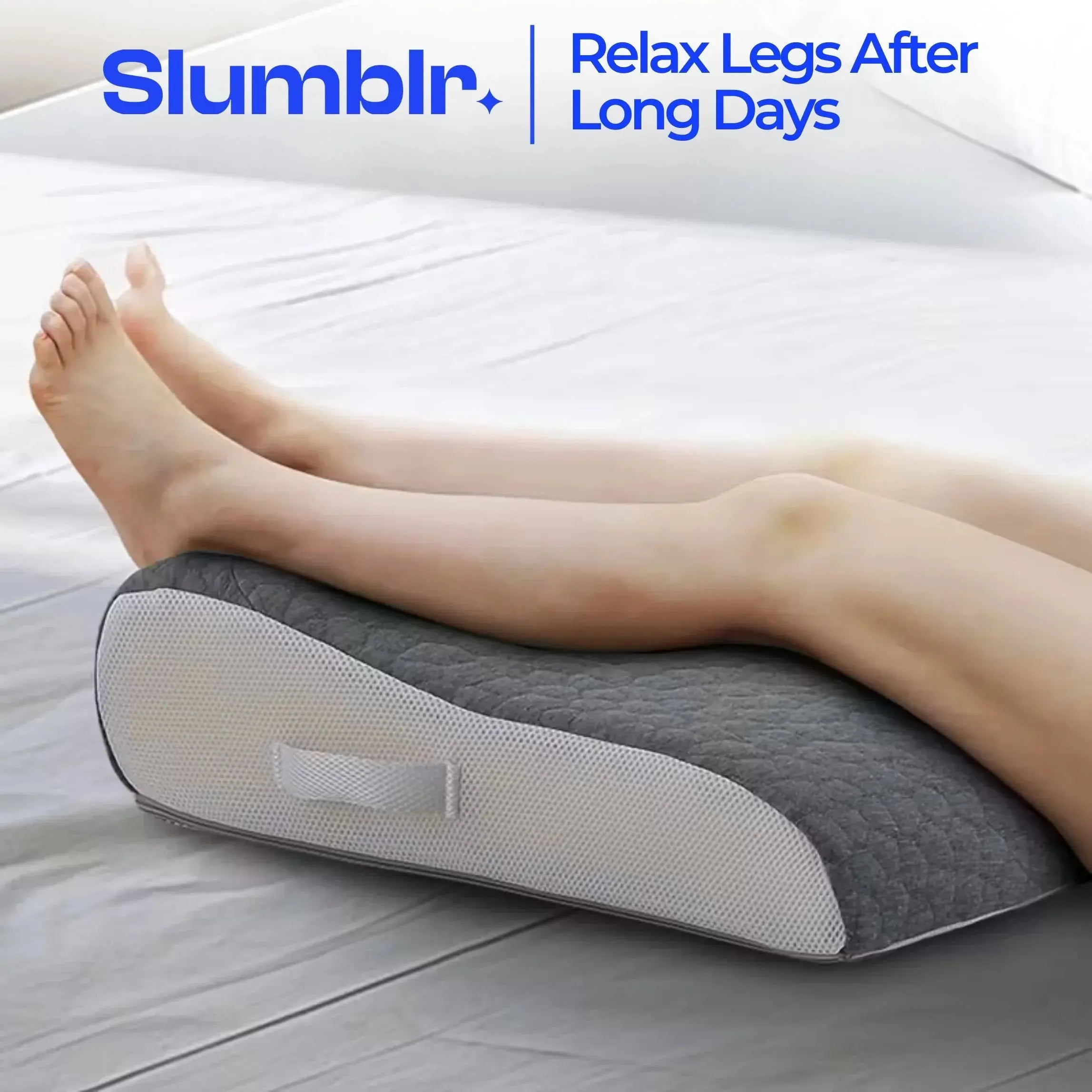 Slumblr® Memory Foam Cooling Fabric Elevation Pillow