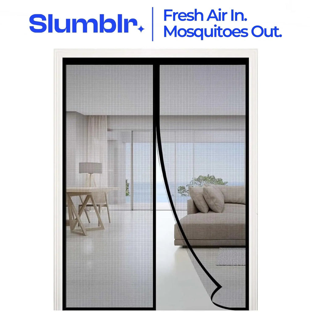 Slumblr® Auto Close Screen Door Mesh with Magnets