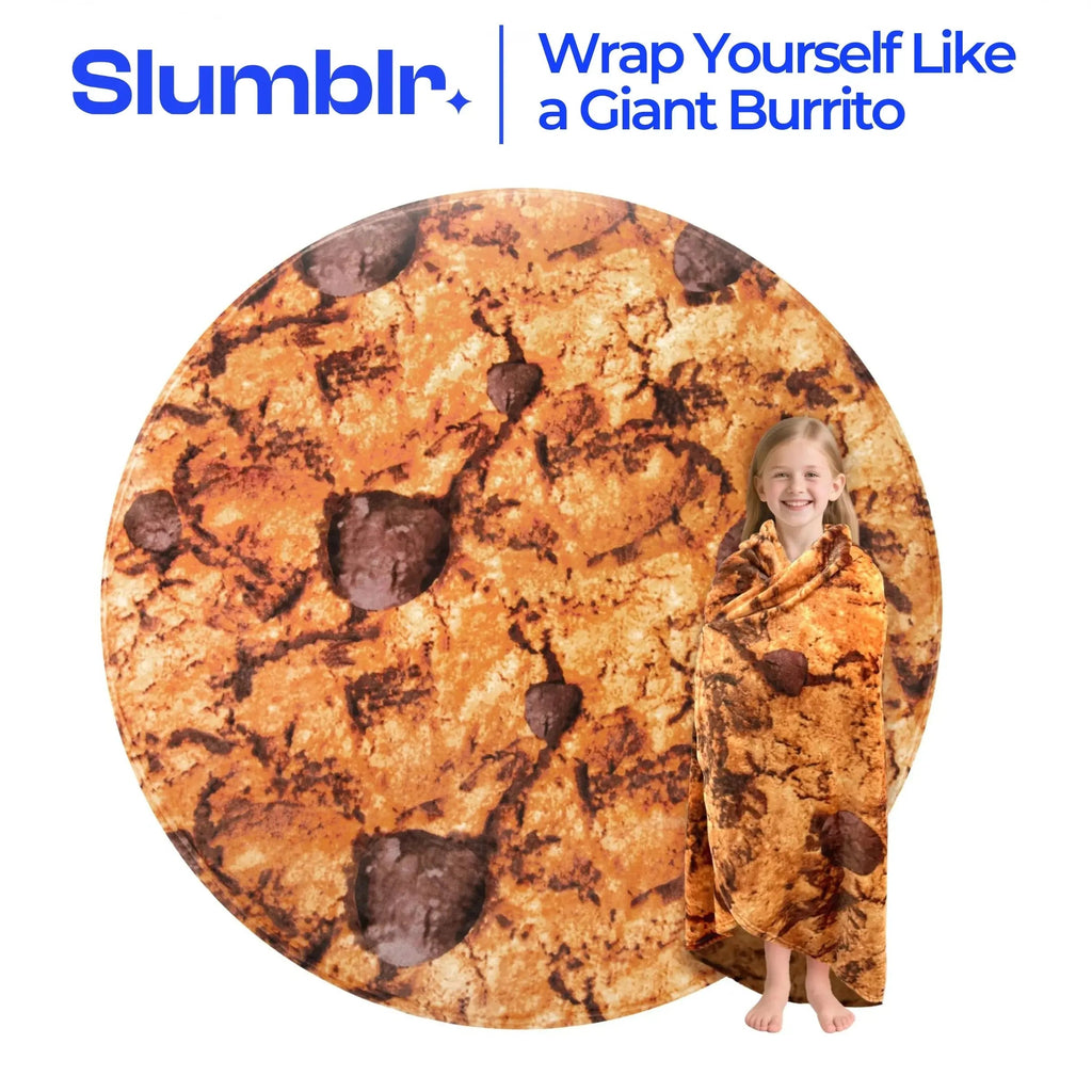 Slumblr® Giant Pizza Fleece Blanket Flannel