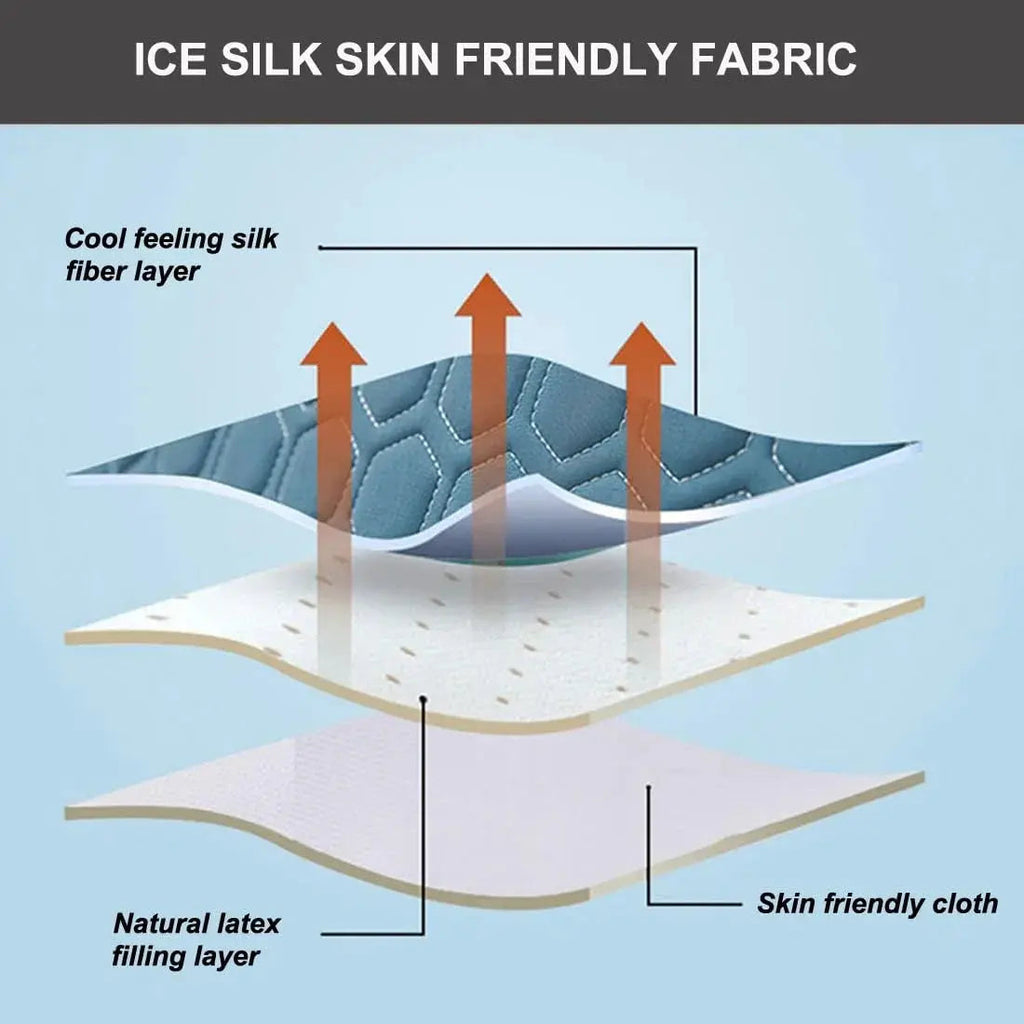 Slumblr® Cool Silk Reading Pillow with Pockets