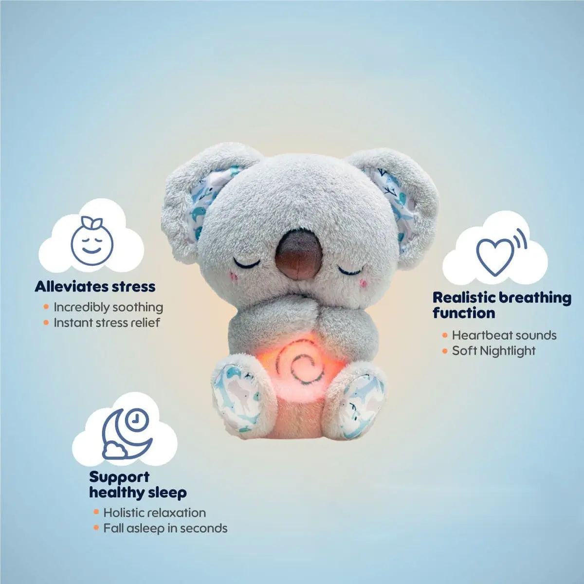 Slumblr® Breathing Otter Plush Musical Toy