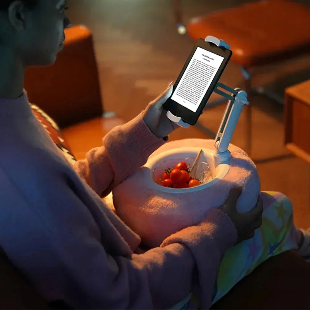 Slumblr® Plush Adjustable Device Pillow Stand